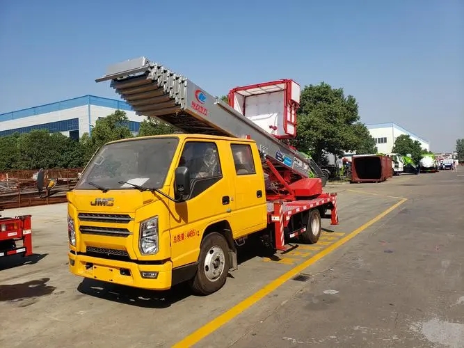 莱西附近云梯车出租 砂石搬运